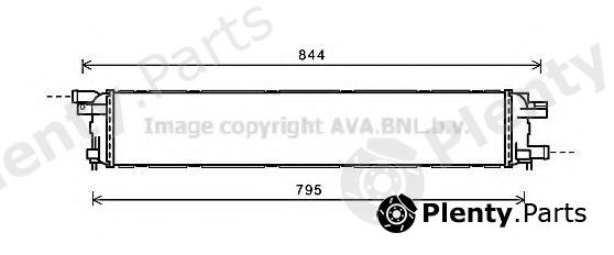  AVA QUALITY COOLING part AI2361 Radiator, engine cooling