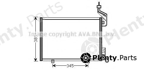  AVA QUALITY COOLING part FD5444 Condenser, air conditioning