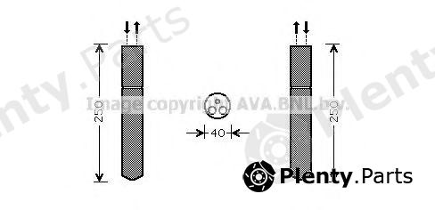  AVA QUALITY COOLING part PED302 Dryer, air conditioning