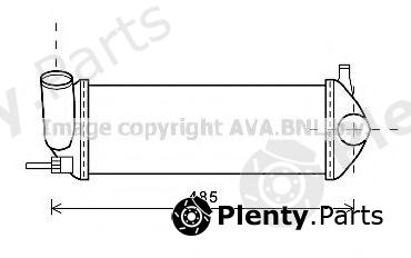  AVA QUALITY COOLING part RTA4471 Intercooler, charger