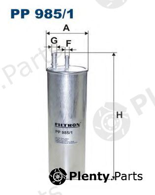  FILTRON part PP985/1 (PP9851) Fuel filter