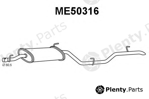  VENEPORTE part ME50316 End Silencer