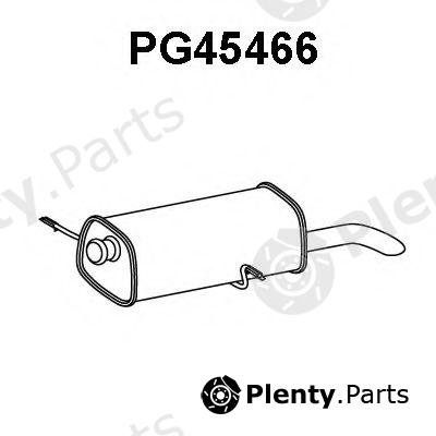 VENEPORTE part PG45466 End Silencer