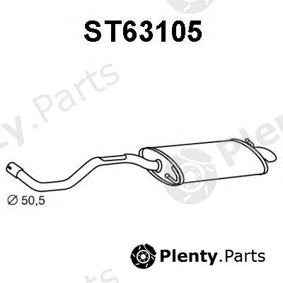  VENEPORTE part ST63105 End Silencer