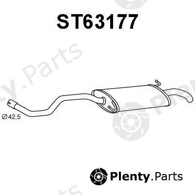  VENEPORTE part ST63177 End Silencer