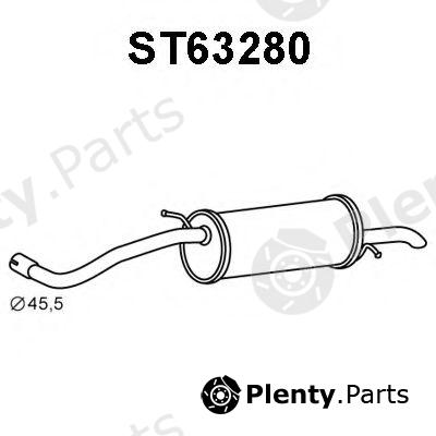  VENEPORTE part ST63280 End Silencer