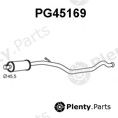  VENEPORTE part PG45169 Front Silencer
