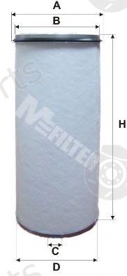  MFILTER part A800/1 (A8001) Air Filter