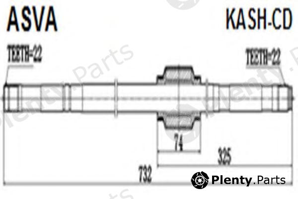  ASVA part KASHCD Replacement part
