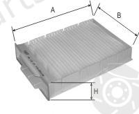  GOODWILL part AG127CF Filter, interior air