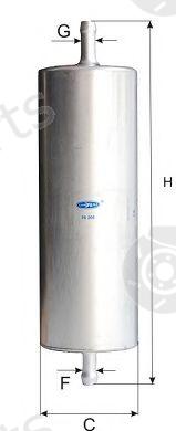  GOODWILL part FG205 Fuel filter