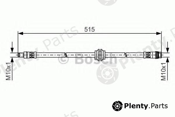  BOSCH part 1987481480 Brake Hose