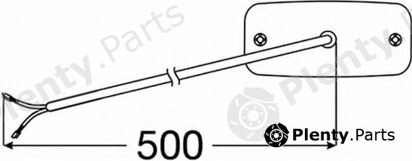  HELLA part 2PS963639-011 (2PS963639011) Side Marker Light