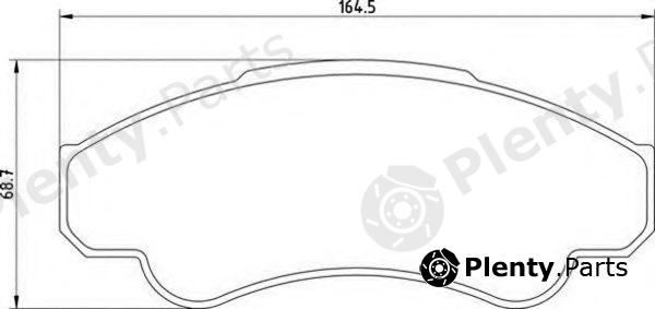  MAGNETI MARELLI part 363700201355 Brake Pad Set, disc brake