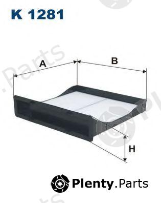  FILTRON part K1281 Filter, interior air