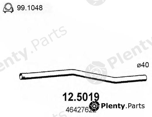  ASSO part 12.5019 (125019) Exhaust Pipe