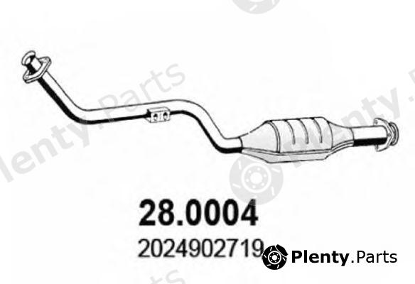  ASSO part 28.0004 (280004) Catalytic Converter