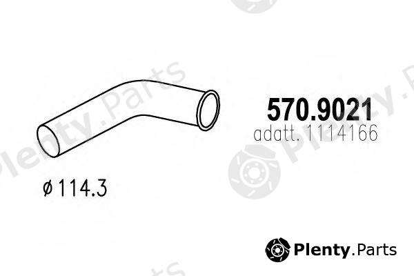  ASSO part 570.9021 (5709021) Exhaust Pipe