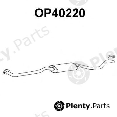  VENEPORTE part OP40220 Middle Silencer