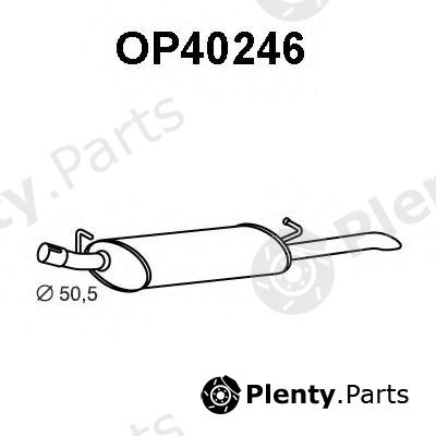  VENEPORTE part OP40246 End Silencer