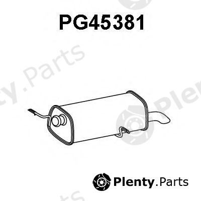  VENEPORTE part PG45381 End Silencer