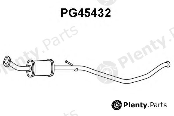  VENEPORTE part PG45432 Front Silencer