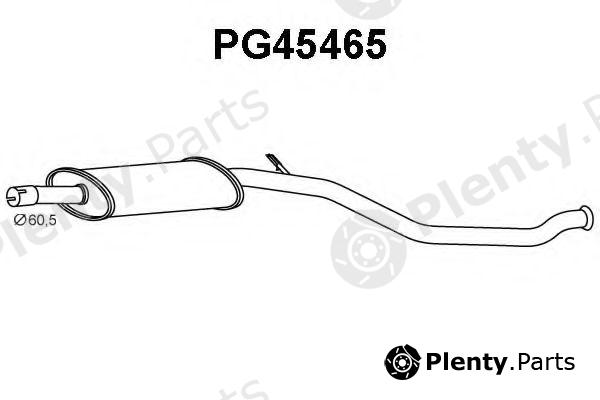  VENEPORTE part PG45465 Middle Silencer