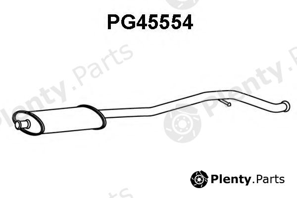  VENEPORTE part PG45554 Middle Silencer