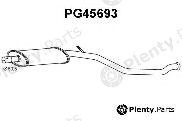  VENEPORTE part PG45693 Front Silencer