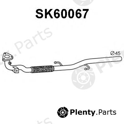  VENEPORTE part SK60067 Exhaust Pipe