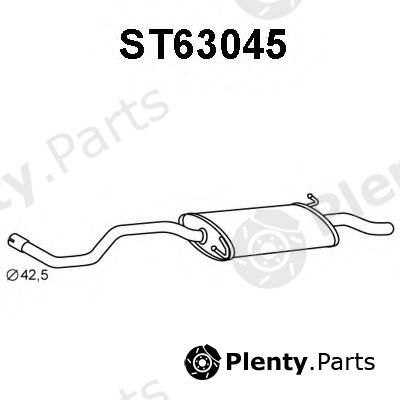  VENEPORTE part ST63045 End Silencer