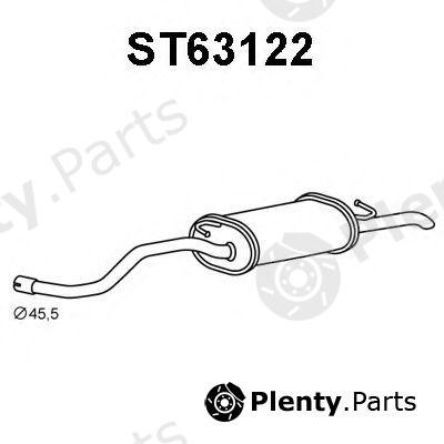  VENEPORTE part ST63122 End Silencer