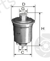  GOODWILL part FG521 Fuel filter