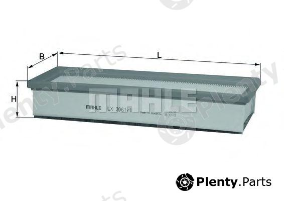  KNECHT part LX2061/1 (LX20611) Air Filter