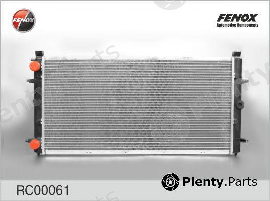  FENOX part RC00061 Radiator, engine cooling