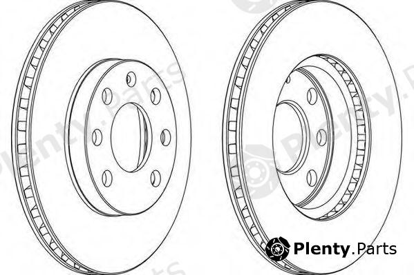  WAGNER part WGR0151-1 (WGR01511) Brake Disc