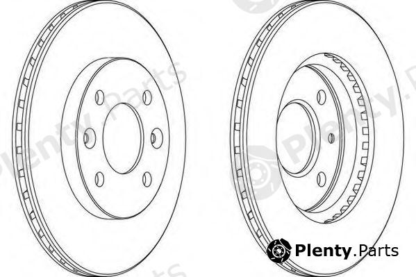  WAGNER part WGR0158-1 (WGR01581) Brake Disc
