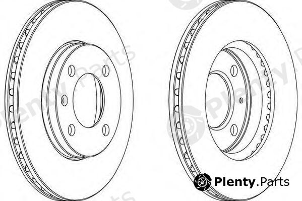  WAGNER part WGR0175-1 (WGR01751) Brake Disc