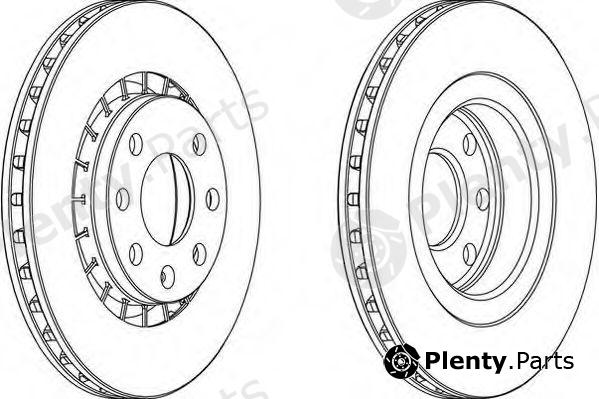  WAGNER part WGR0206-1 (WGR02061) Brake Disc