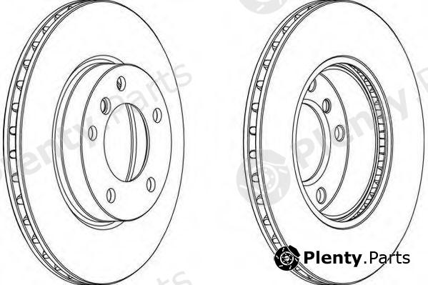  WAGNER part WGR02581 Brake Disc