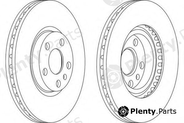  WAGNER part WGR0760-1 (WGR07601) Brake Disc