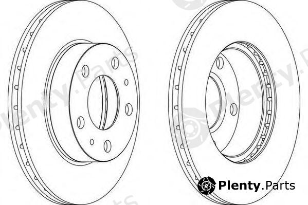  WAGNER part WGR0768-1 (WGR07681) Brake Disc