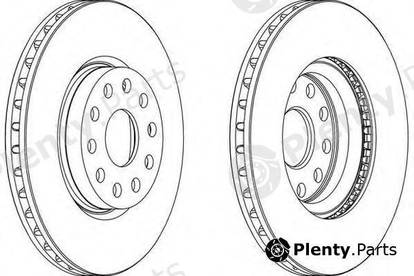  WAGNER part WGR08021 Brake Disc