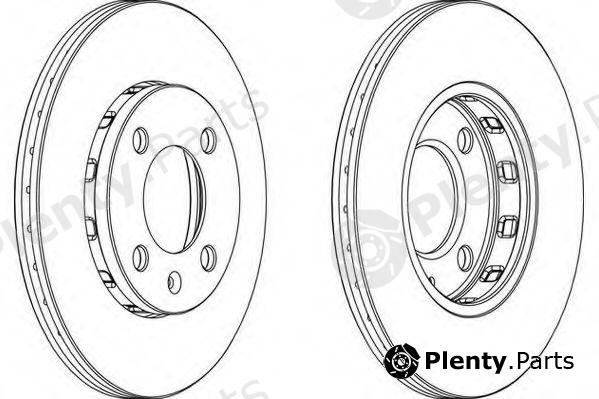  WAGNER part WGR08121 Brake Disc