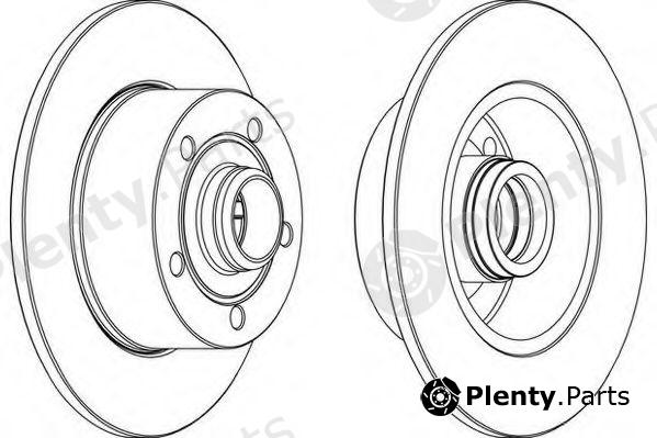  WAGNER part WGR08301 Brake Disc