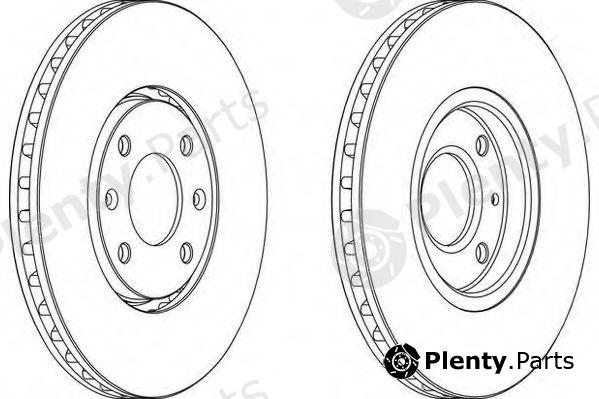  WAGNER part WGR0841-1 (WGR08411) Brake Disc