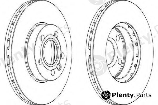  WAGNER part WGR0846-1 (WGR08461) Brake Disc