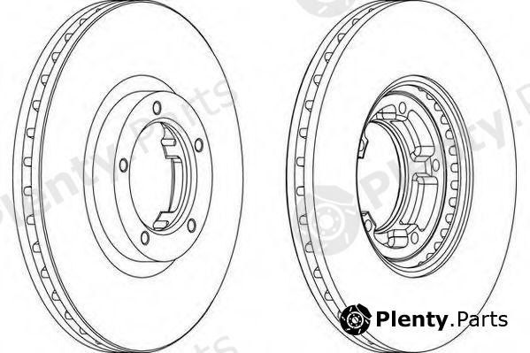  WAGNER part WGR08481 Brake Disc