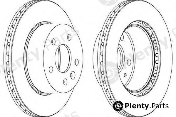  WAGNER part WGR08601 Brake Disc