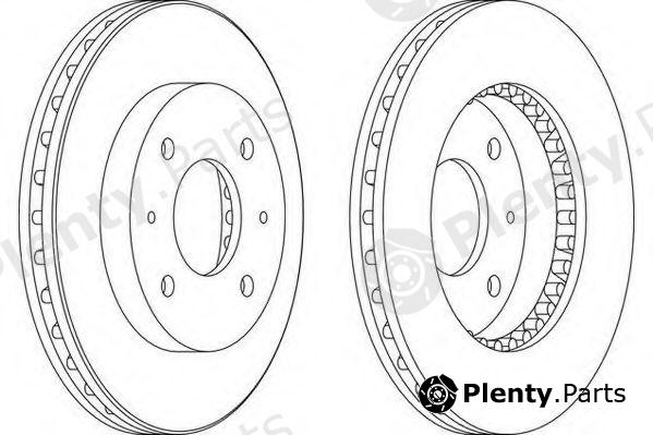  WAGNER part WGR08851 Brake Disc